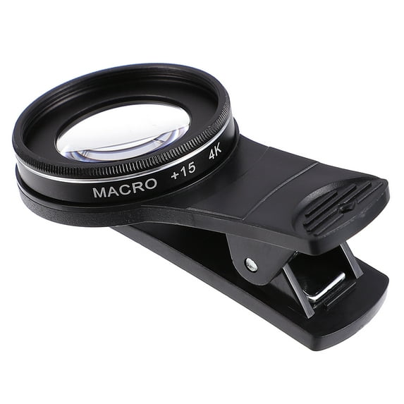 Eease 37mm Macro Phone Lens Kit with Universal Clip for Smartphones (15X 30X)