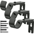 thumbnail image 1 of Eease 3PCS Adjustable Curtain Rod Wall Brackets for Window Support Hanger, 1 of 4