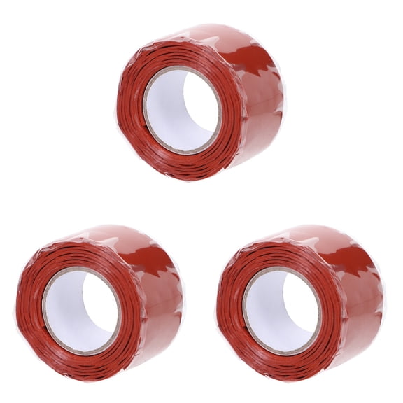 Eease 3pcs Flex Rubberized Tape Waterproof Tape Pipe Seal Tape Leak Seal Duct Tape for Home