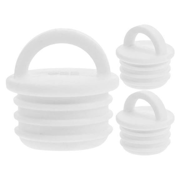 3-Pack Mop Bucket Drain Plugs Replacement Caps Stoppers for Mop Buckets and Easy to Install