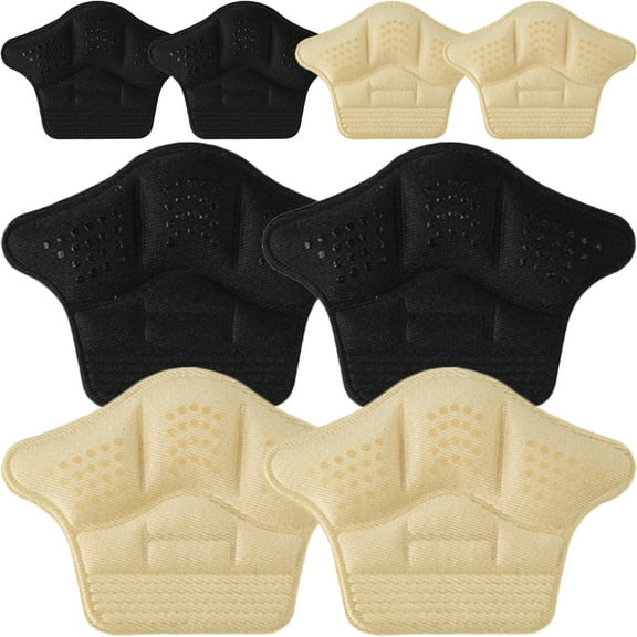 Eease 4 Pairs of Back of Heel Cushion Inserts Shoes Heel Pads Sports Shoes Antiskid Pad