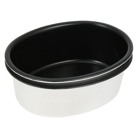 FUEENIRVA Aluminum Alloy Cake Molds, Oval Shape, Easy Demolding, Assorted Color, Home Baking Tool 4Pcs