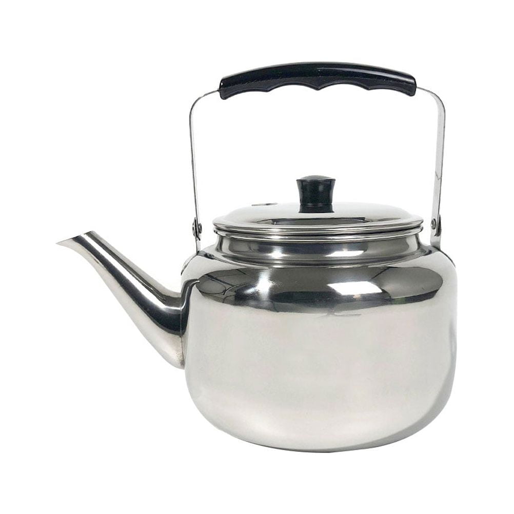 Eease 4L Stainless Steel Camping Tea/Coffee Kettle with Ergonomic