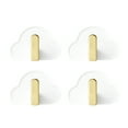 thumbnail image 1 of 4pcs Adhesive Wall Hooks Key Hook Holder, 1 of 7