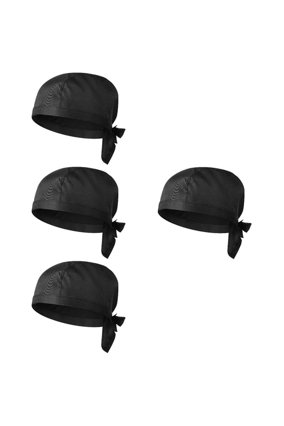 Black Polyester Restaurant Staff Hat for Bakers and Kitchen Workers, , Comfortable, All-Day Use
