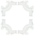 thumbnail image 1 of Eease 4pcs Decorative Ceiling Molding Corners for Indoor Decor, 1 of 6