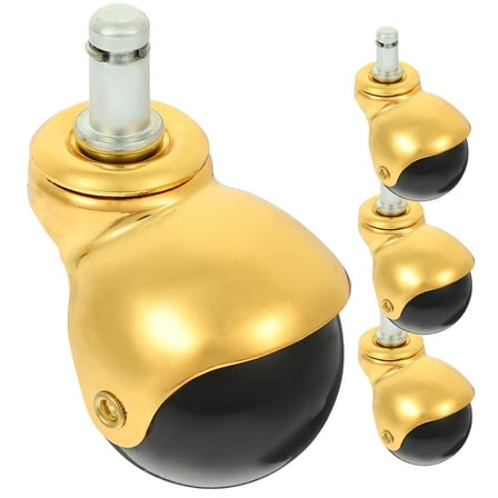 4pcs Household Furniture Caster Wheels Multi-function Universal Wheels Wear-resistant Casters Wheels