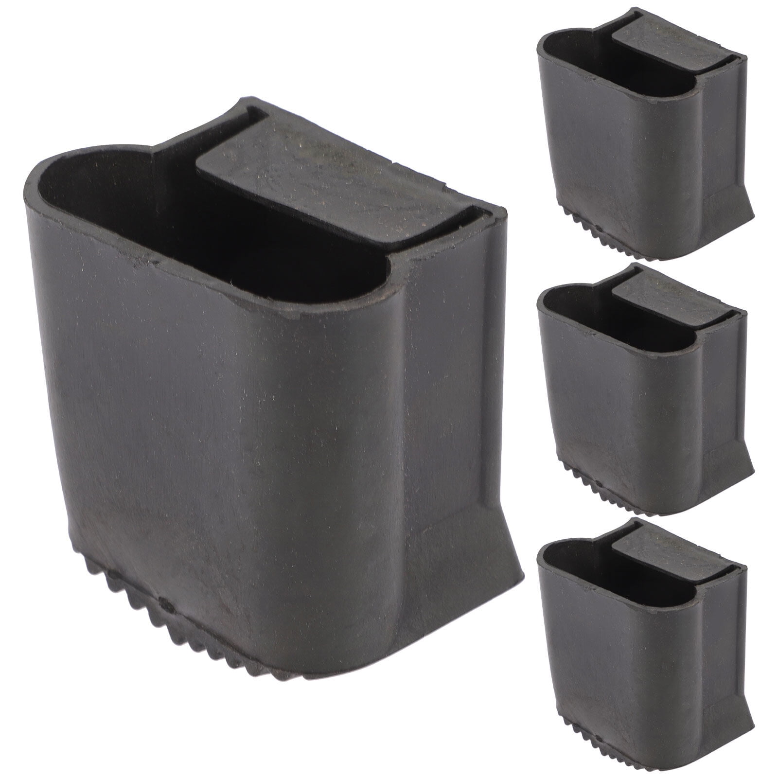 Eease 4pcs Rubber Ladder Feet NonSkid Furniture Pad Desk Accessories