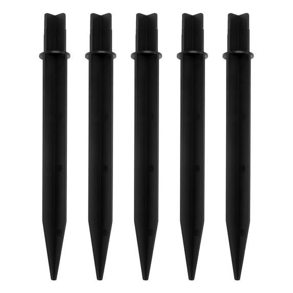 5 Solar Light Stakes Replacement Ground Spikes for Garden Lawn Yard