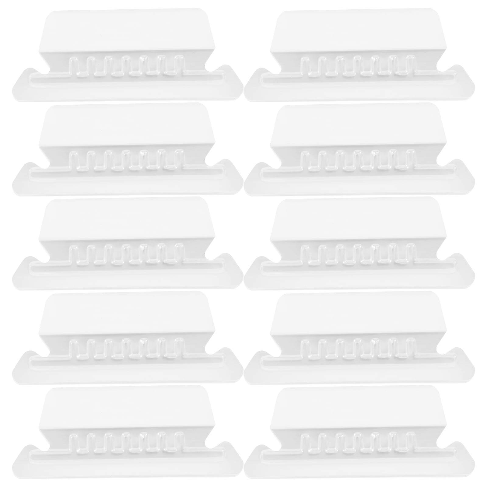 Eease 50 Clear Hanging File Folder Labels & Tabs for Quick Home/Office