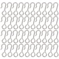 thumbnail image 1 of Eease 50 Seat Cover Metal Hook Curtain Tracks Tieback Hooks Car Interior Accessories, 1 of 6