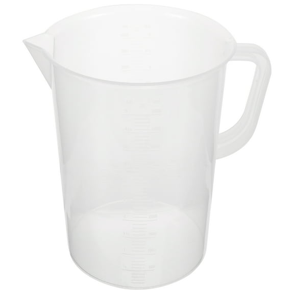 Eease 5000ml Clear Plastic Mixing Pitcher Baking Accessory