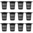 thumbnail image 1 of KALLORY Hydroponic Growing Basket Black Plastic 50Pcs 2.75In, 1 of 5