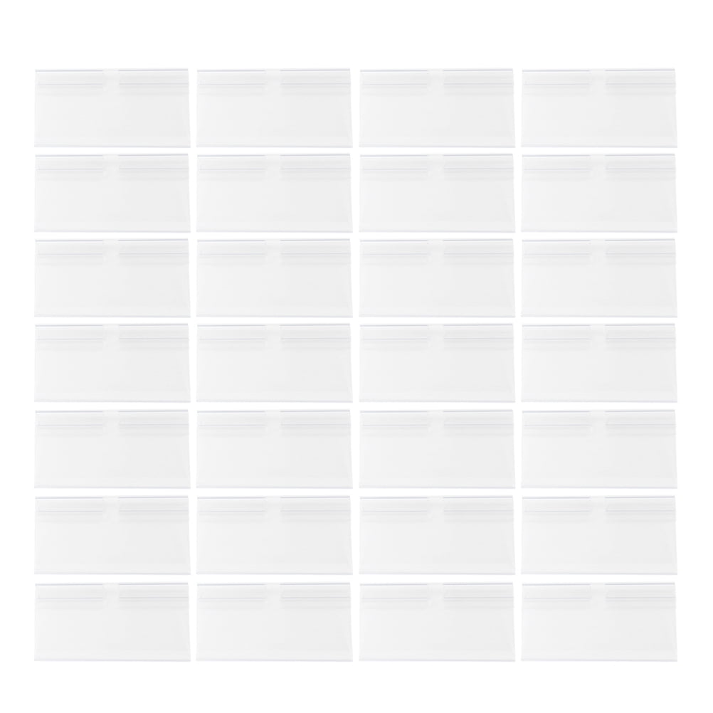 Eease 50pcs Reusable Shelf Label Holder for Shopping Mall Shop Retail ...