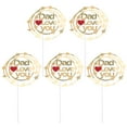 thumbnail image 1 of TABLZONE Tablezone Golden Father's Day Cake Toppers Decor, 1 of 6
