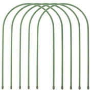 Eease 5pcs Garden Hoops for Raised Beds, Plastic Coated Steel Frame