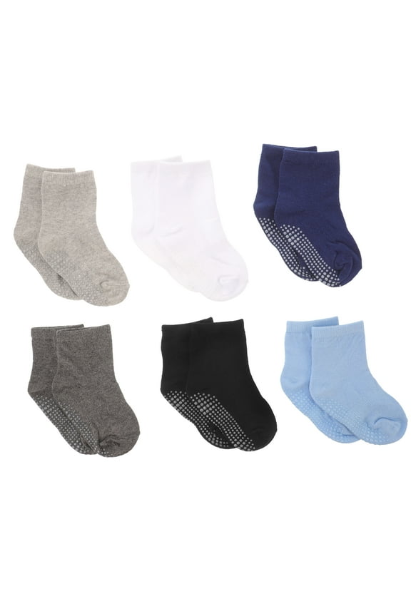 6 Pairs Cotton Toddler Socks Cotton Newborn Socks Baby Socks Toddler Boy Socks