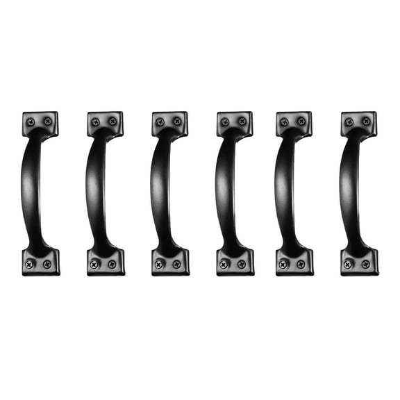 Eease 6 Pcs Door Handles Bow Drawer Pulls Exterior Wardrobe Handles Furniture Pulls
