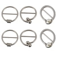 thumbnail image 1 of 6-Pack 80s Party T-Shirt Clips, Scarf Clip , Buckles for and Accessories, 1 of 6