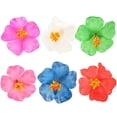 thumbnail image 1 of Eease 6pcs Hibiscus Flower Hair Clips for Women Girls Party Favors, 1 of 6