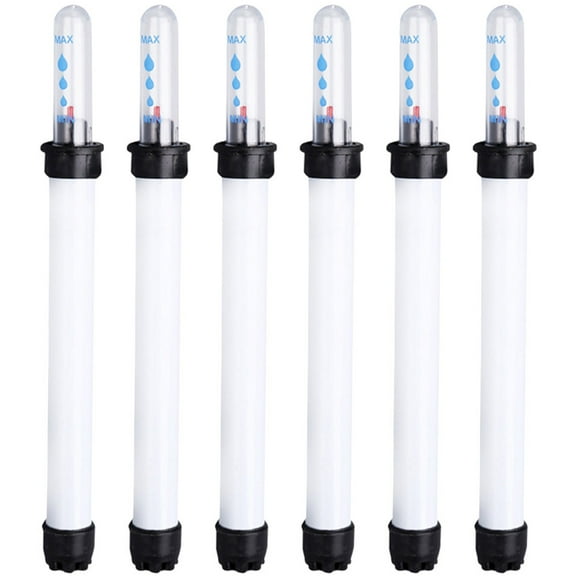 Eease 6pcs Plant Water Meter Water Level Indicator Soil Moistures Sensor Hydrometer