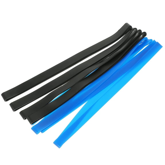 Eease 8pcs Silicone Rubber Bands for Bento Box, Crab Traps, Cooking, Exercise, Books
