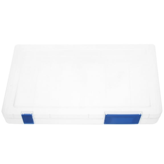 Eease A4 Portable Scrapbook Storage Box Blue