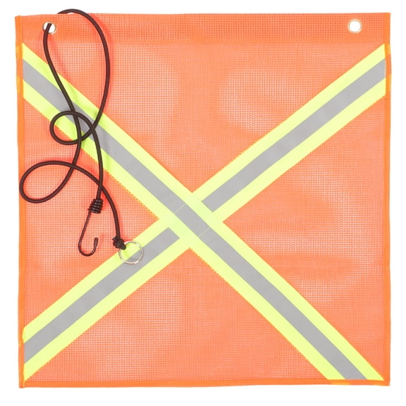 Eease ATV Flag Reflective Flag Car End Flag Night Safety Car Flag Mesh Reflective Flag