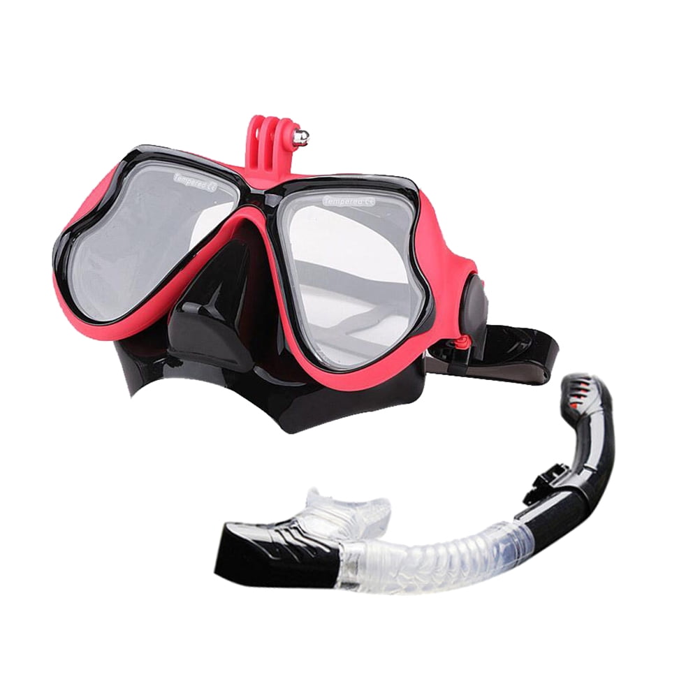 Eease Adult Antifog Snorkeling Scuba Diving Mask Tempered Glass Water
