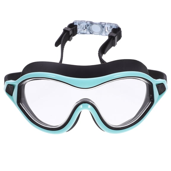 STRANDCHIC Unisex Swimming Goggle with Wide Frame and Soft Silicone Band for Leak Proof Use