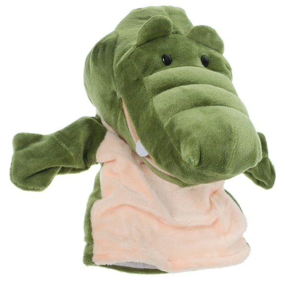Eease Alligator Plush Hand Puppet for Kids - Movable Mouths