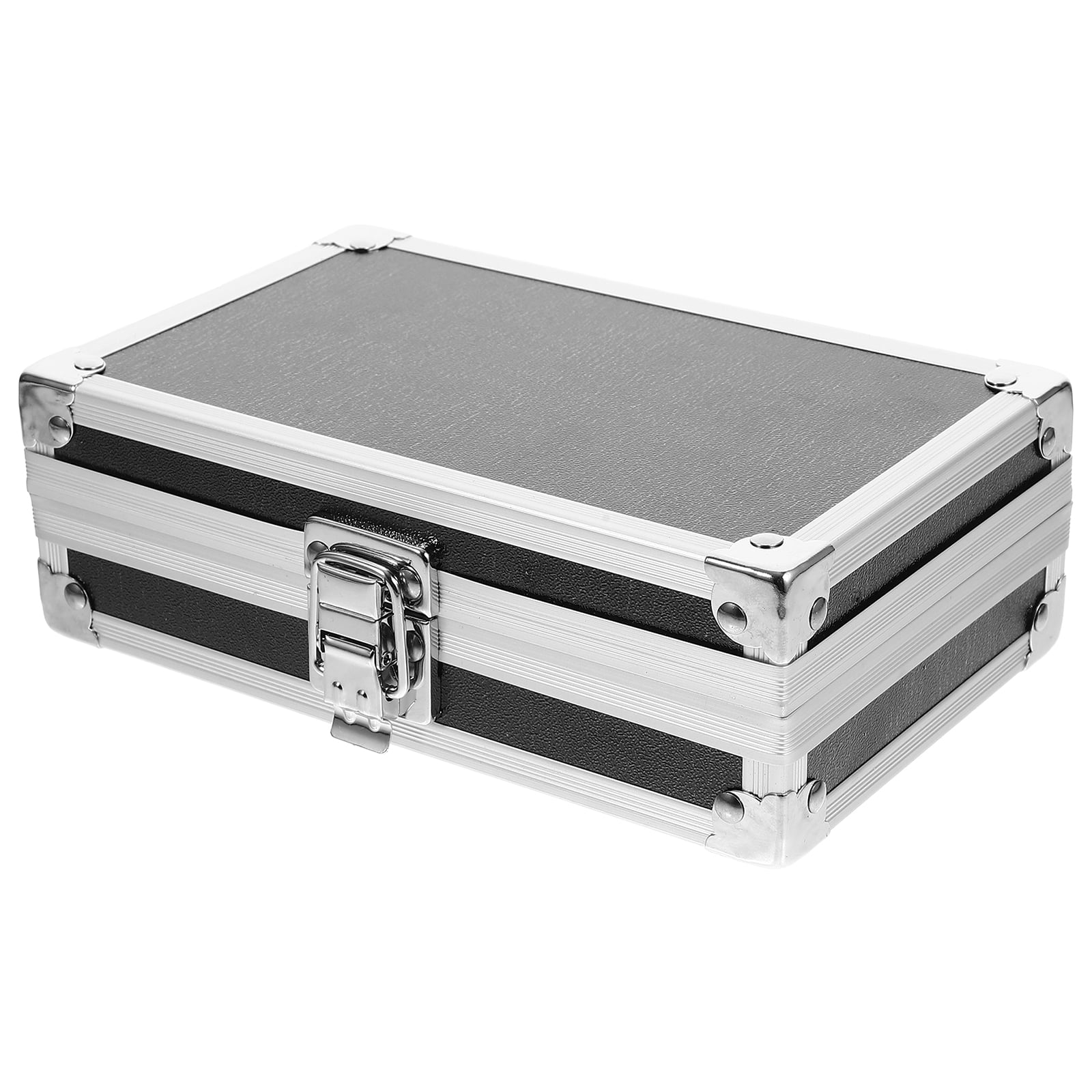 Eease Aluminum Tool Box Briefcase Lockable Organizer Case - Walmart.com