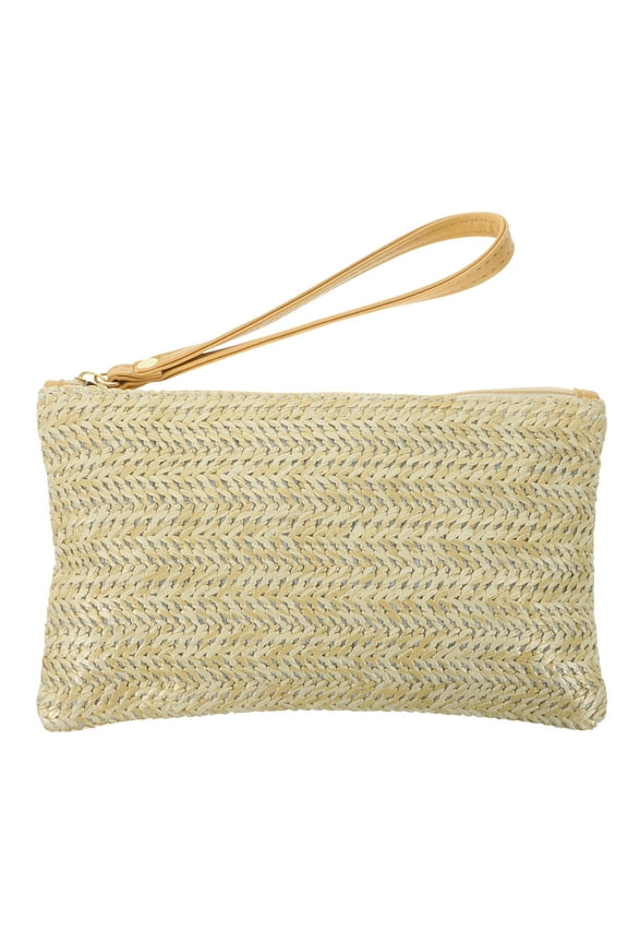 Boho Beach Clutch Wristlet Wallet Handbag Zipper Purse