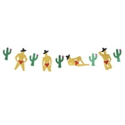 Eease Cactus Fiesta Banner Mexican Themed Party Cactus Garland Summer Tropical Wedding Party Decor 2.5M