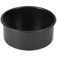 thumbnail image 1 of Black Stainless Steel Round Cake Pan with Detachable Bottom for Baking Use 9.8 Inches, 1 of 7
