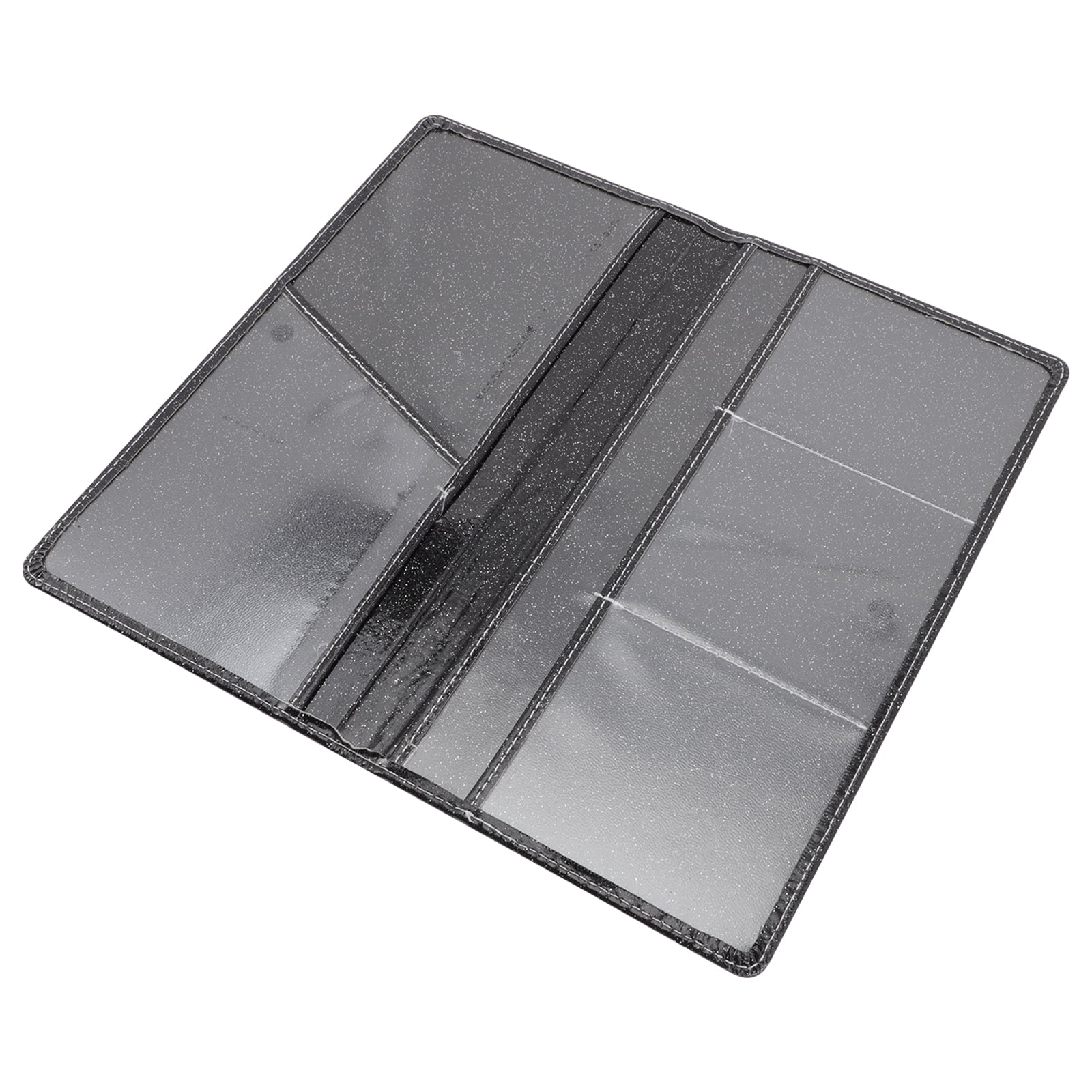 Leather Registration And Insurance Card Holder Men Women