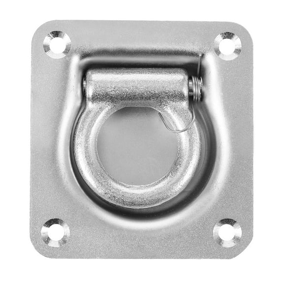 Heavy Duty Steel Car Trailer D- Anchor - Cargo Tie Down for Secure Load Transport