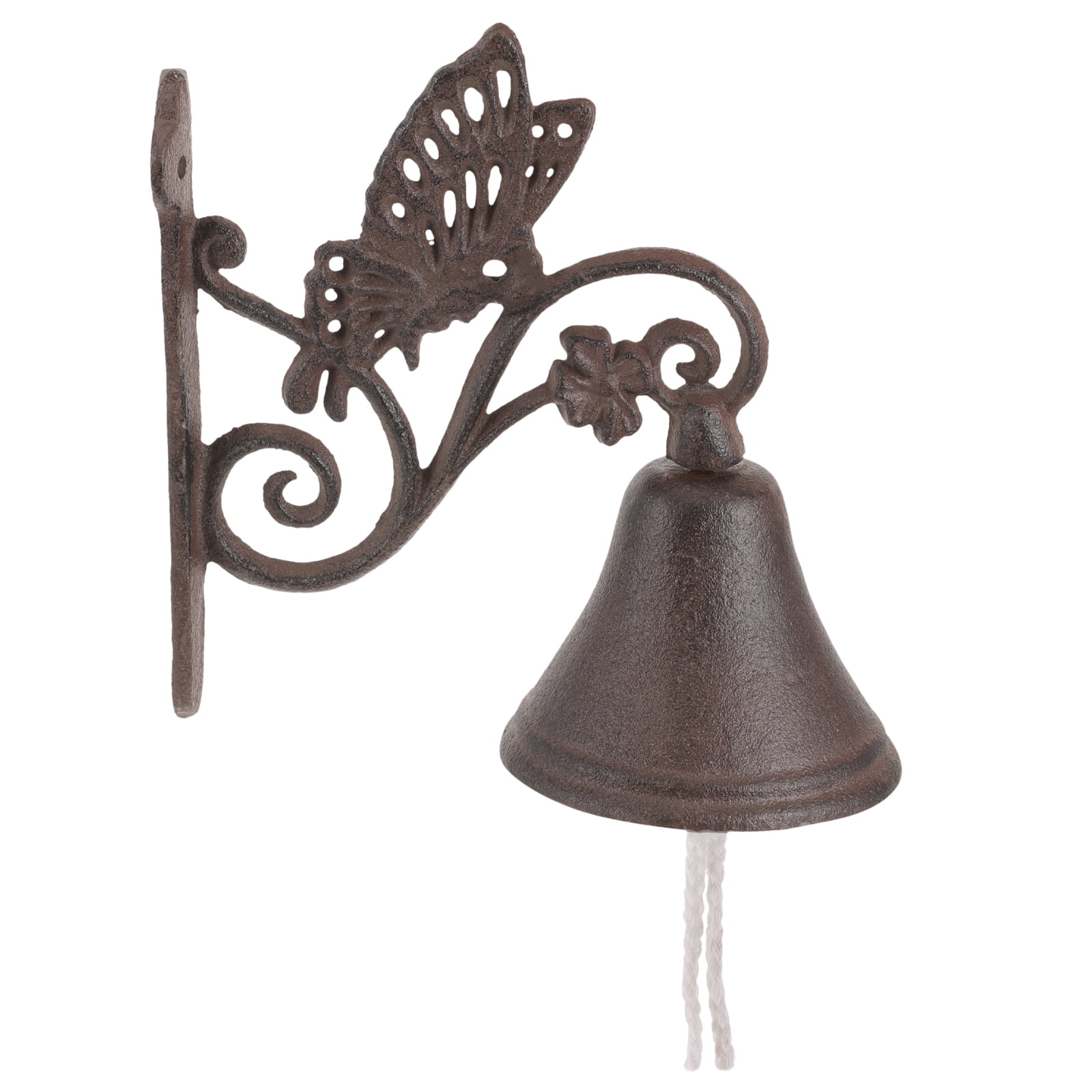 ORDDIART Rustic Style Hanging Door Bell Coffee 1Pack 12.2x5.5in
