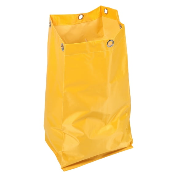 Eease Cleaning Cart Bag Replacement- 16 ( ) x 11 ( W ) x ( ) Commercial Janitorial Cleaning Cart Bag, with 6 Metal Holes Housekeeping Cart Bag