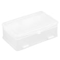 thumbnail image 1 of Eease Clear Double Layer Nail Polish Organizer with Adjustable Dividers, 1 of 6