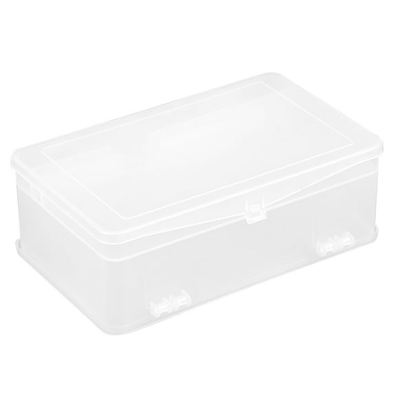 Eease Clear Double Layer Nail Polish Organizer with Adjustable Dividers