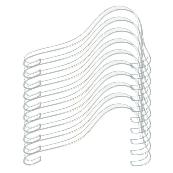10pcs Clear Acrylic Shoe Display Stands for Sandals Shoes Rack Organizer
