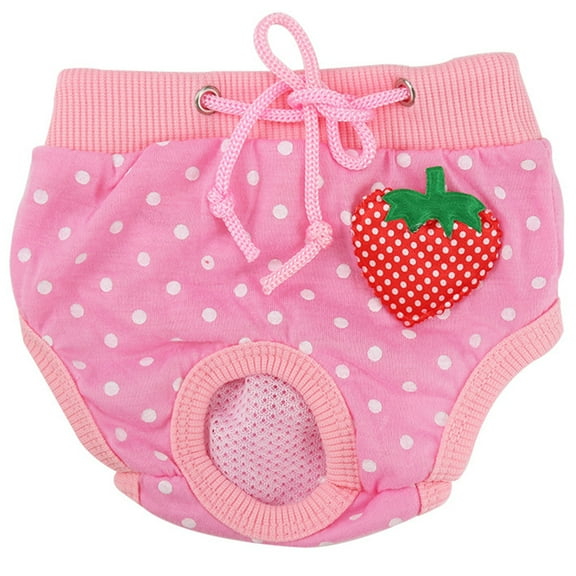 Eease Cotton Sanitary Adjustable Nappies Diaper for Female Cat Random Style Size
