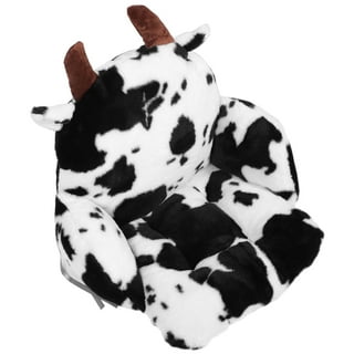 Faux Cowhide Chair Cushion