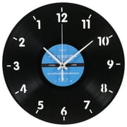 Eease Creative Reverse-turning Wall Hanging Clock Vinyl Records Designed Wall Clock