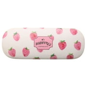 Eease Cute Strawberry Clamshell Glasses Case for Storage