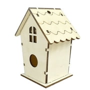 Eease Decked Outdoor Birdhouse Garland for Windows and Gardens
