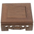 thumbnail image 1 of Eease Decorative Wood Plant Stand Flower Pedestal Holder Vintage Vase Square Rack, 1 of 5