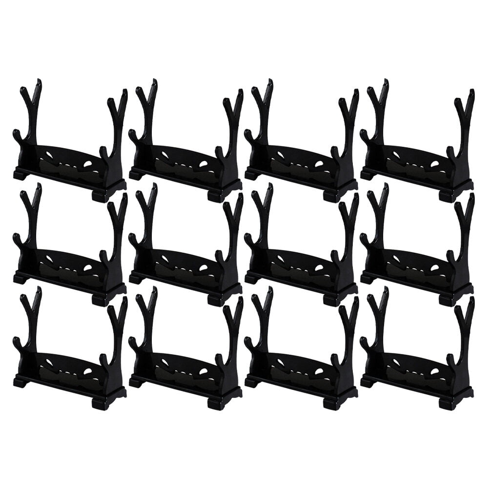 Eease Desktop Stand 12pcs Mini Display Rack 2 Tiered Wizard Wand Holder ...