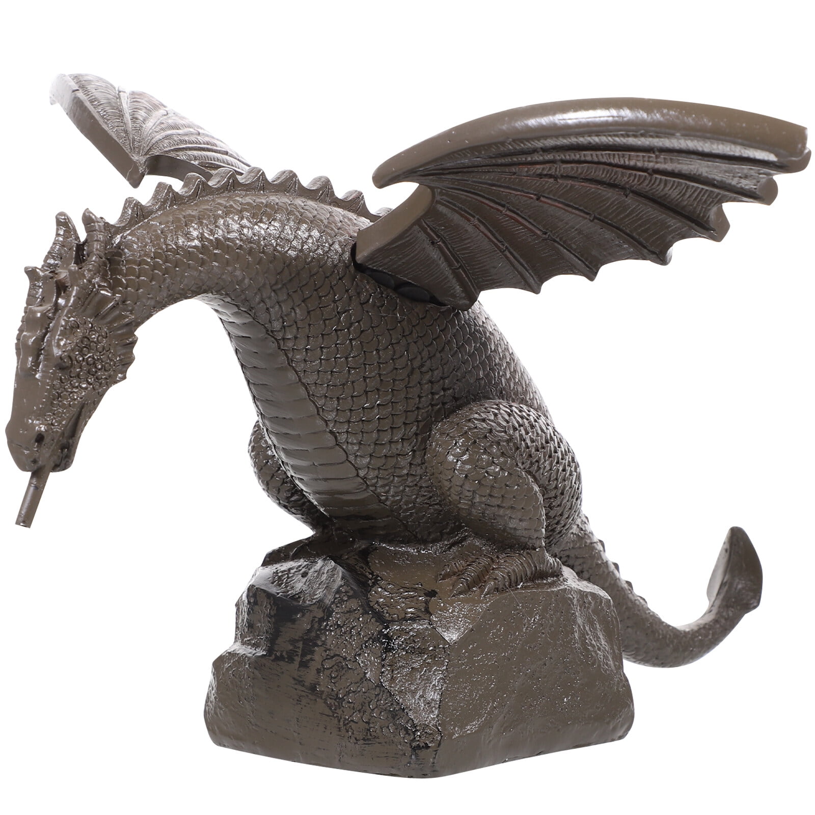 Eease Dragon Waterfall Fountain for Pond Dragon Sculpture - Walmart.com